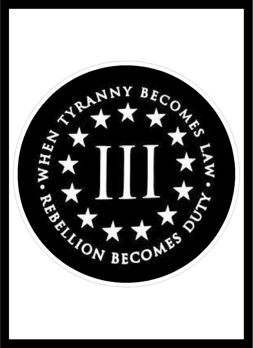 Tyranny Becomes Law Decal