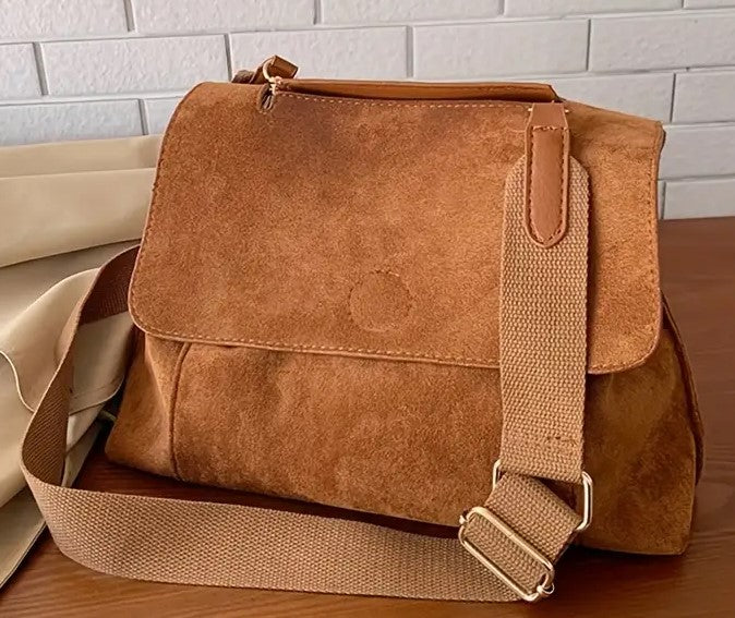 Vintage Suede Handbag