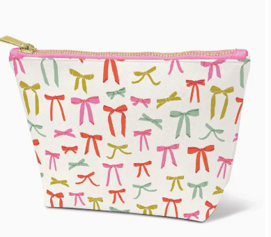 Put A Bow On It Clutch Cosmetic Pouch