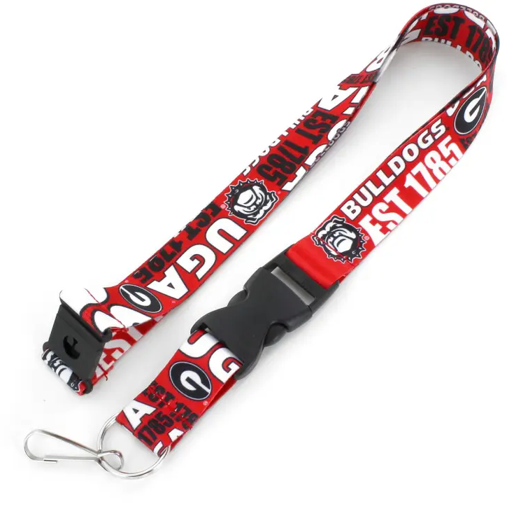 NCAA Georgia Bulldogs Dynamic Lanyard