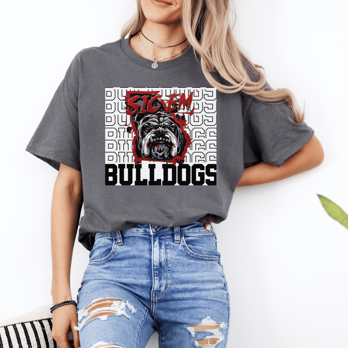 Sic Em Bulldogs Mascot T Shirt
