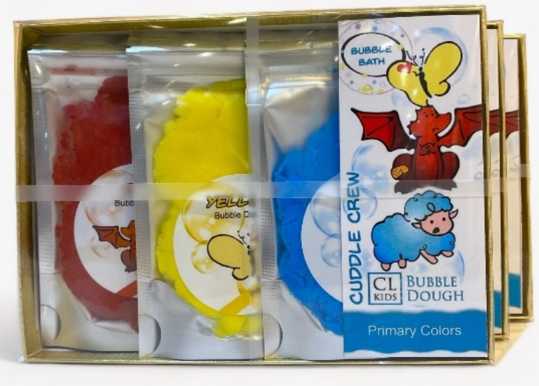 Primary Colors Kid's Bubble Dough