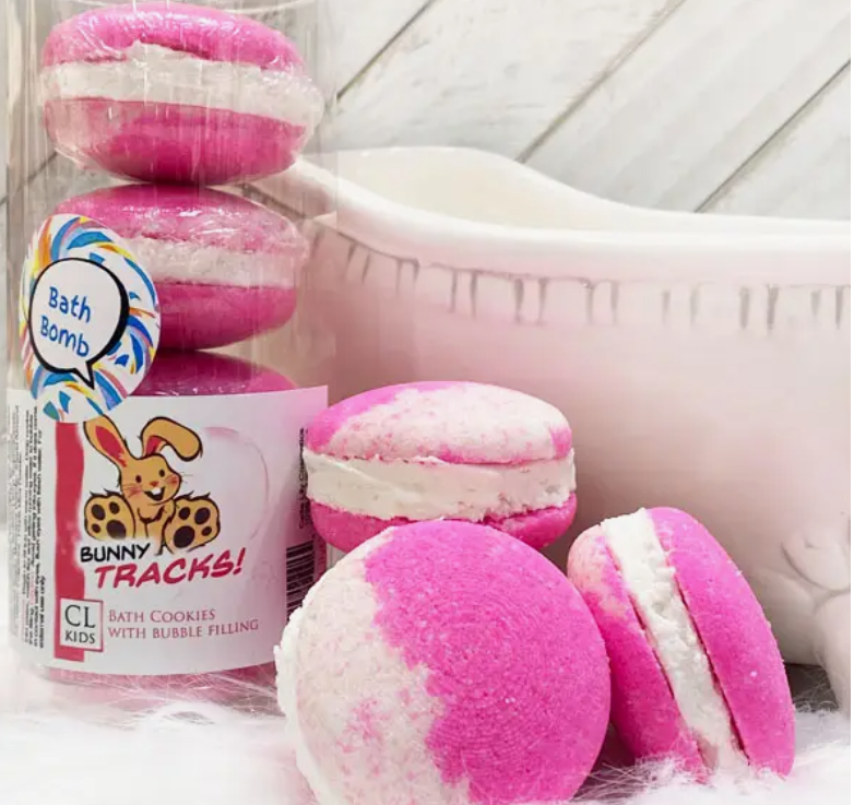 Bunny Tracks Bath Cookies