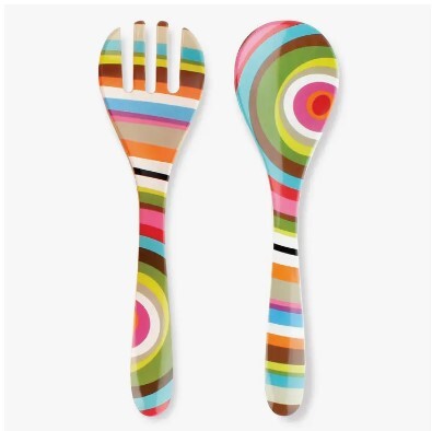 Ring Salad Server Set