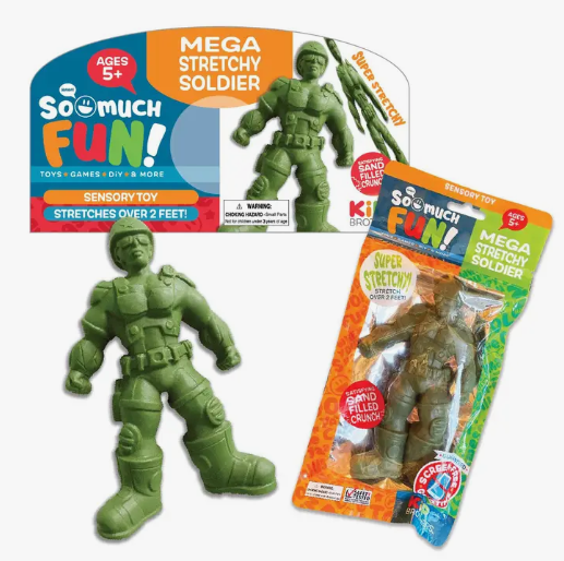 Stretchy Sand Soldier