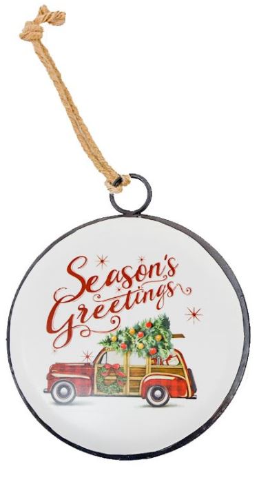 Seasons Greetings Ornament