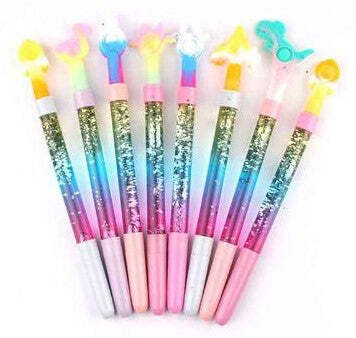 Pop It Topper Floating Glitter Pen