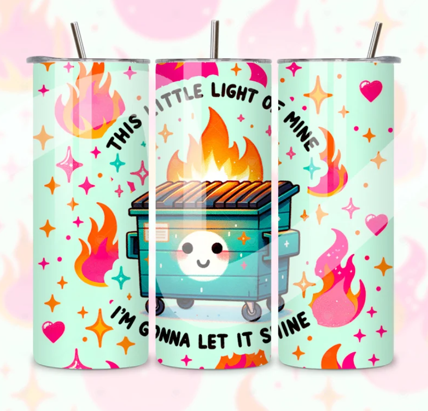 20 oz This Little Light Of Mine Skinny Tumbler