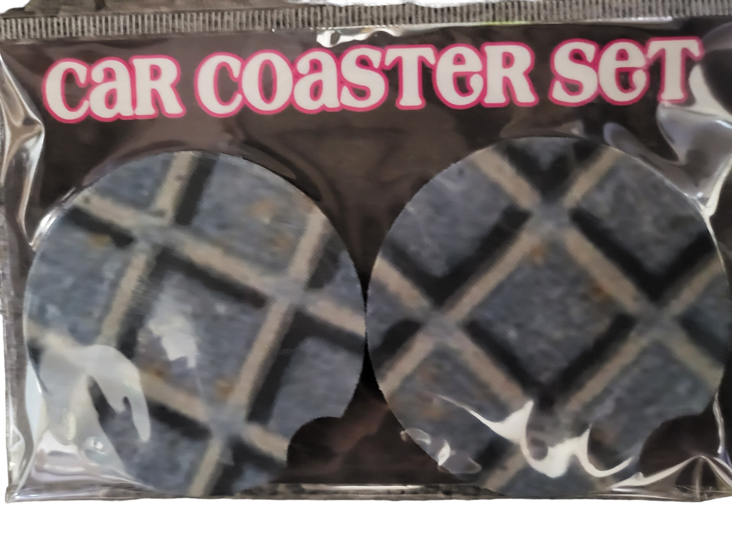 Metal Grid Car Coasters