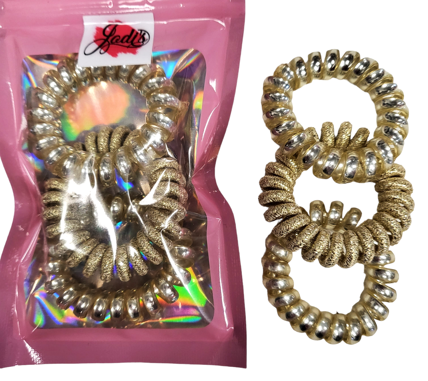 Gold Trio Hair Cords