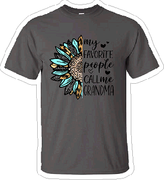 Grandma Sunflower T-Shirt