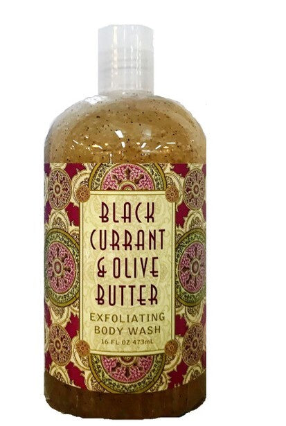 Black Currant & olive Butter Exfoliating Body Wash