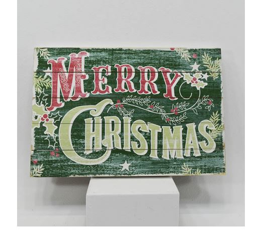 Merry Christmas Wall Sign