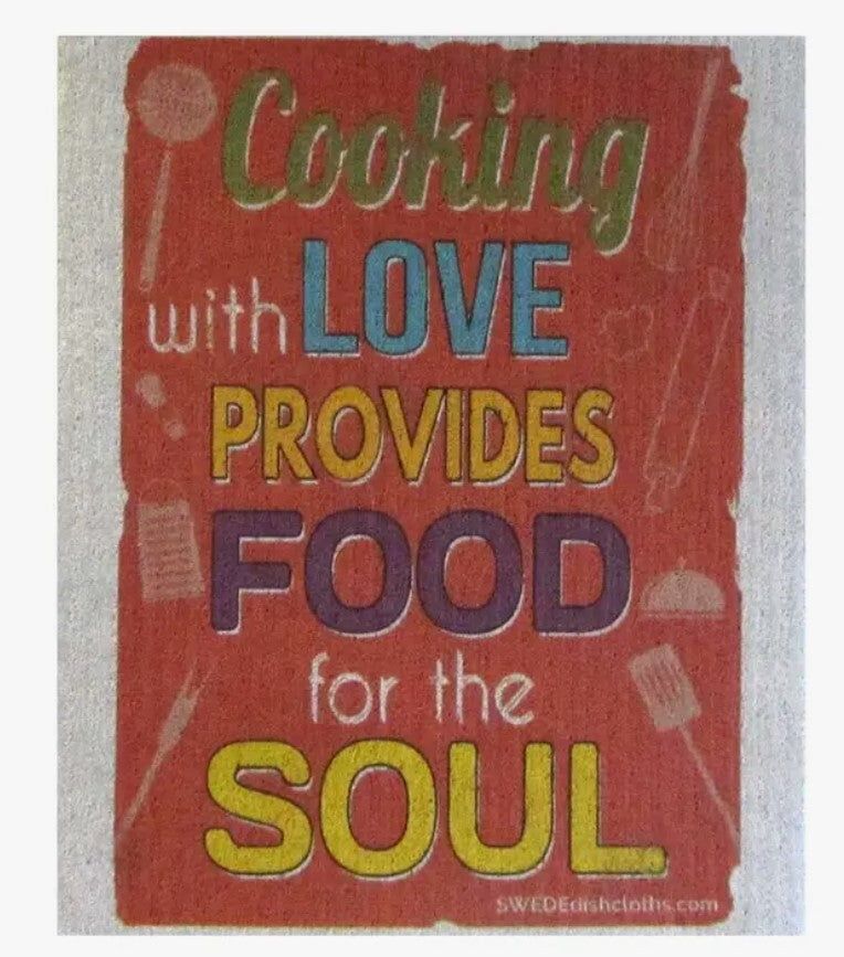 Swedish Dishcloth Food For The Soul