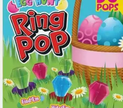 Egg Hunt Ring Pops
