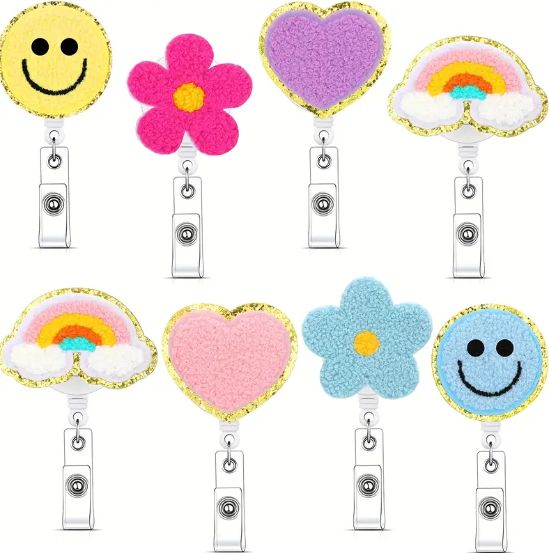 Preppy Chenille Badge Reel-assorted Designs