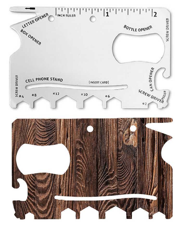 Woodgrain Multi Tool