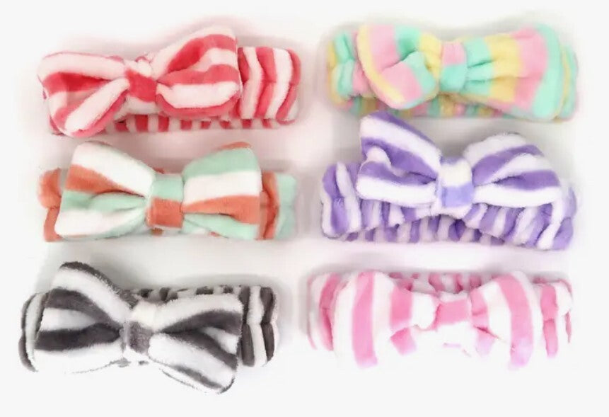 Cute Stripe Spa Head Band