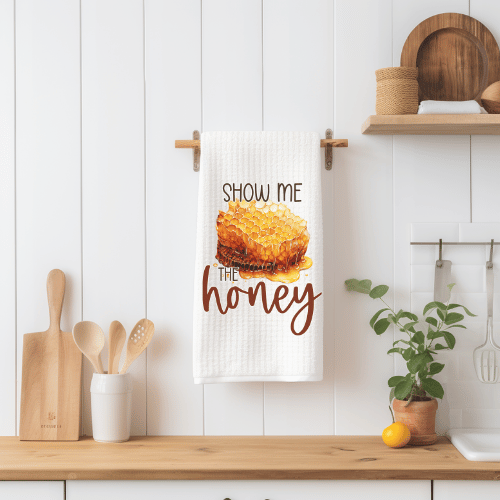 Show Me The Honey Tea Towel