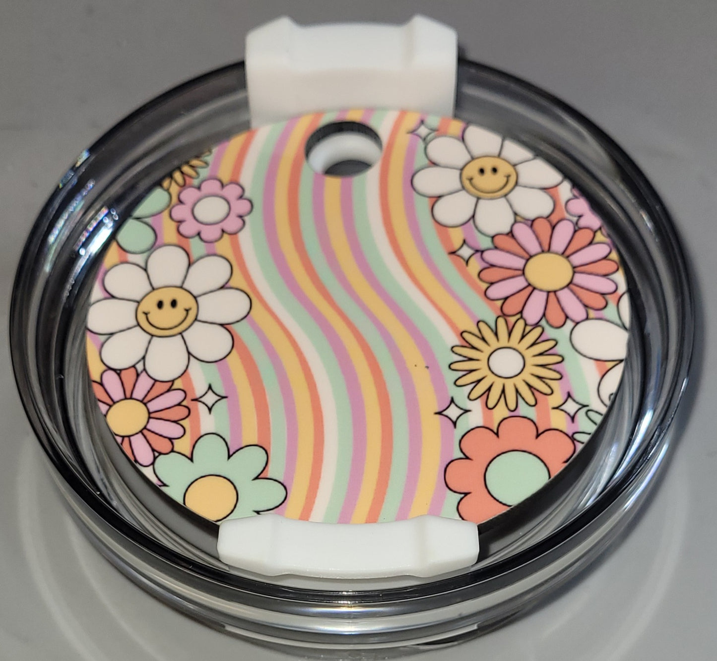 40 Oz Daisy River MDF Sublimation Tumbler Topper