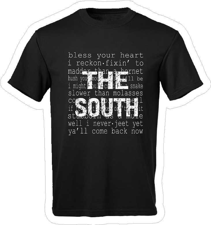 The South Black T-Shirt