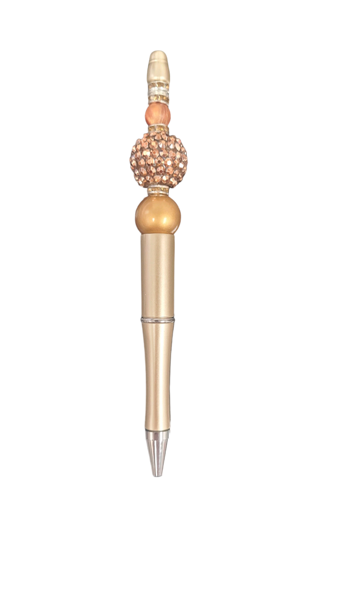 Matte Gold Excellence Beaded Pen