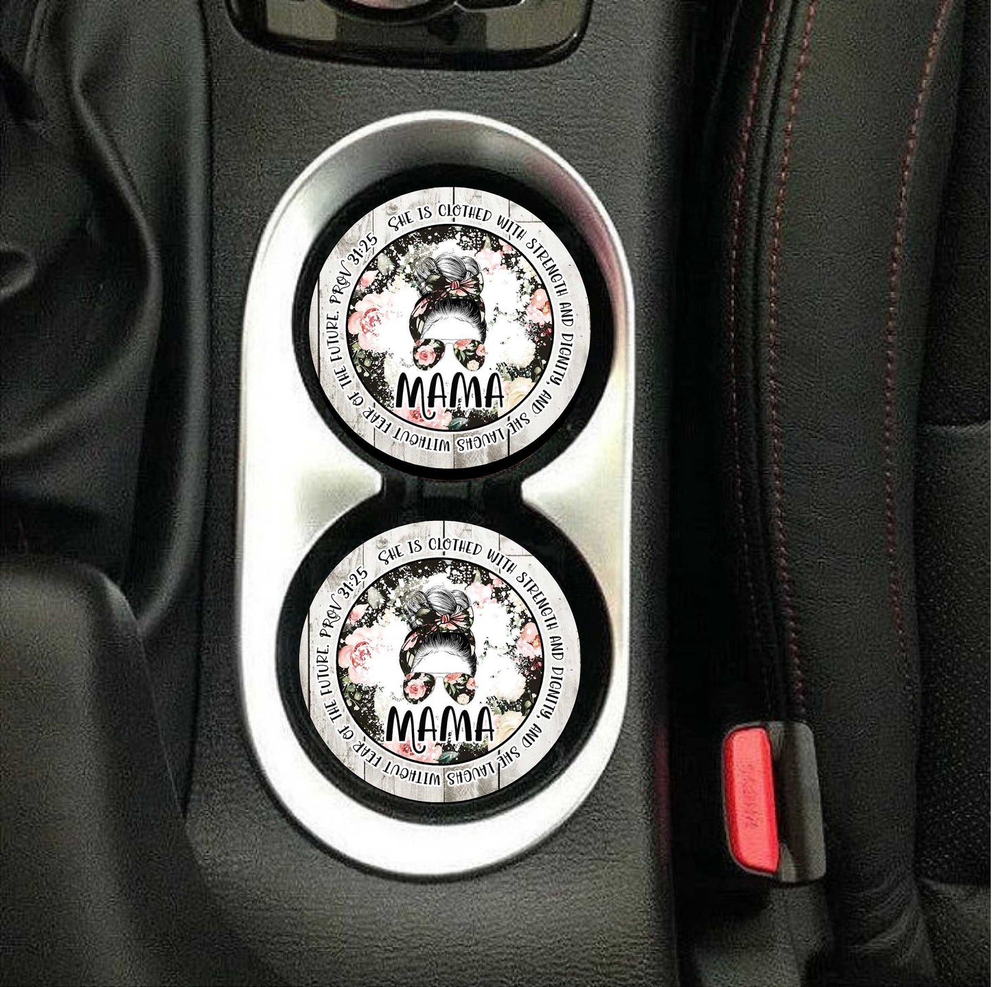 Mama Proverbs Car Coasters