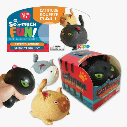 So Much Fun! Cattitude Squeeze Ball