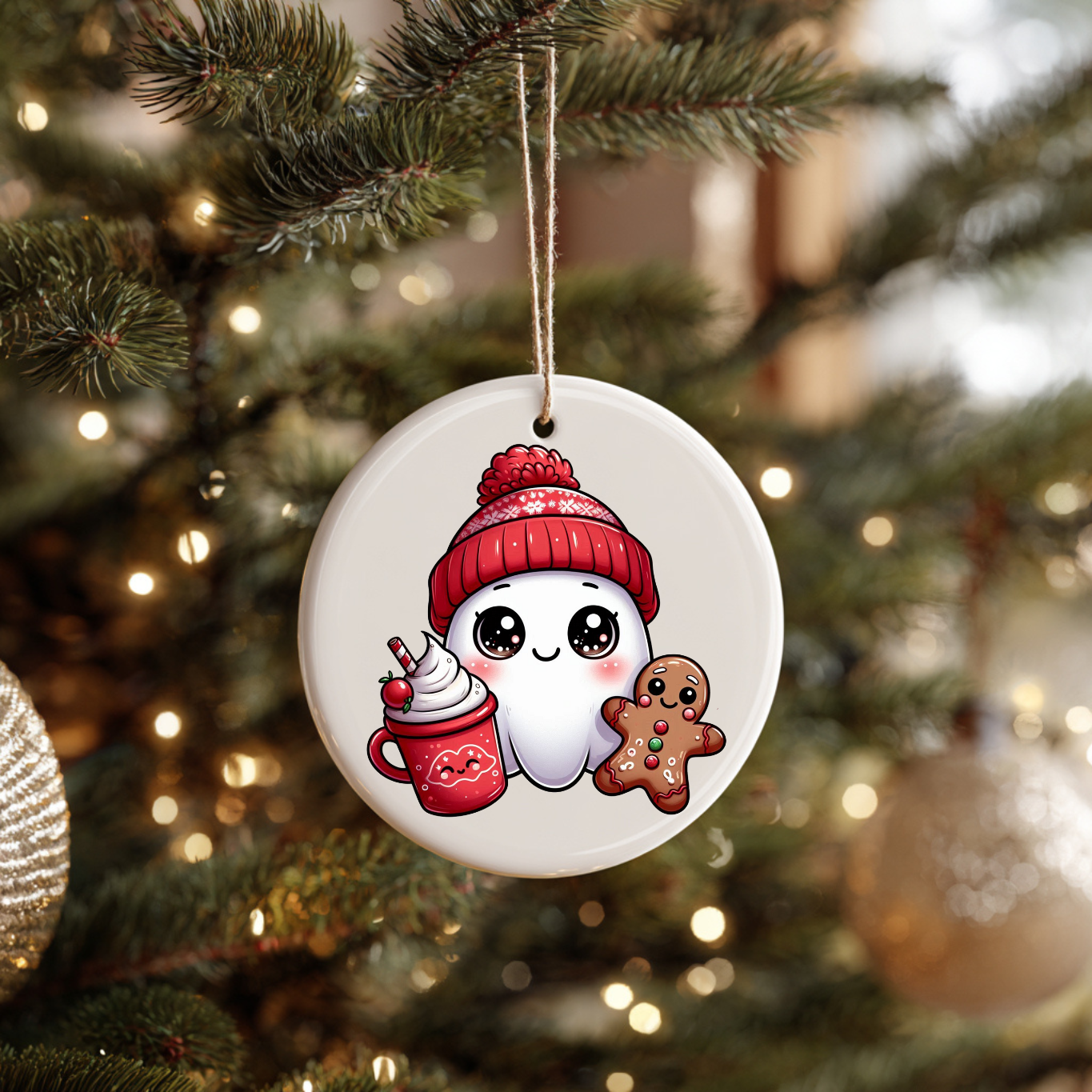 Cute Christmas Character Ornament-Pick Your Favorite