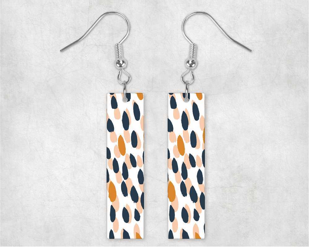 Boho Rain Drops Bar Earrings