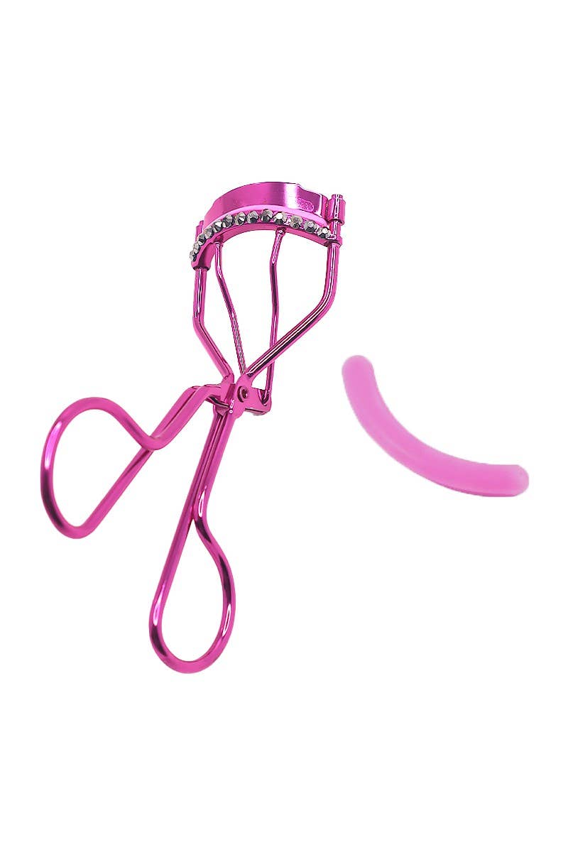 Prolux N-905-Pink String Diamond Eyelash Curler