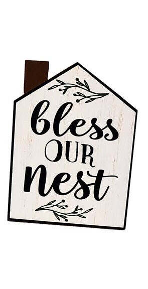 Bless Our Nest Sign
