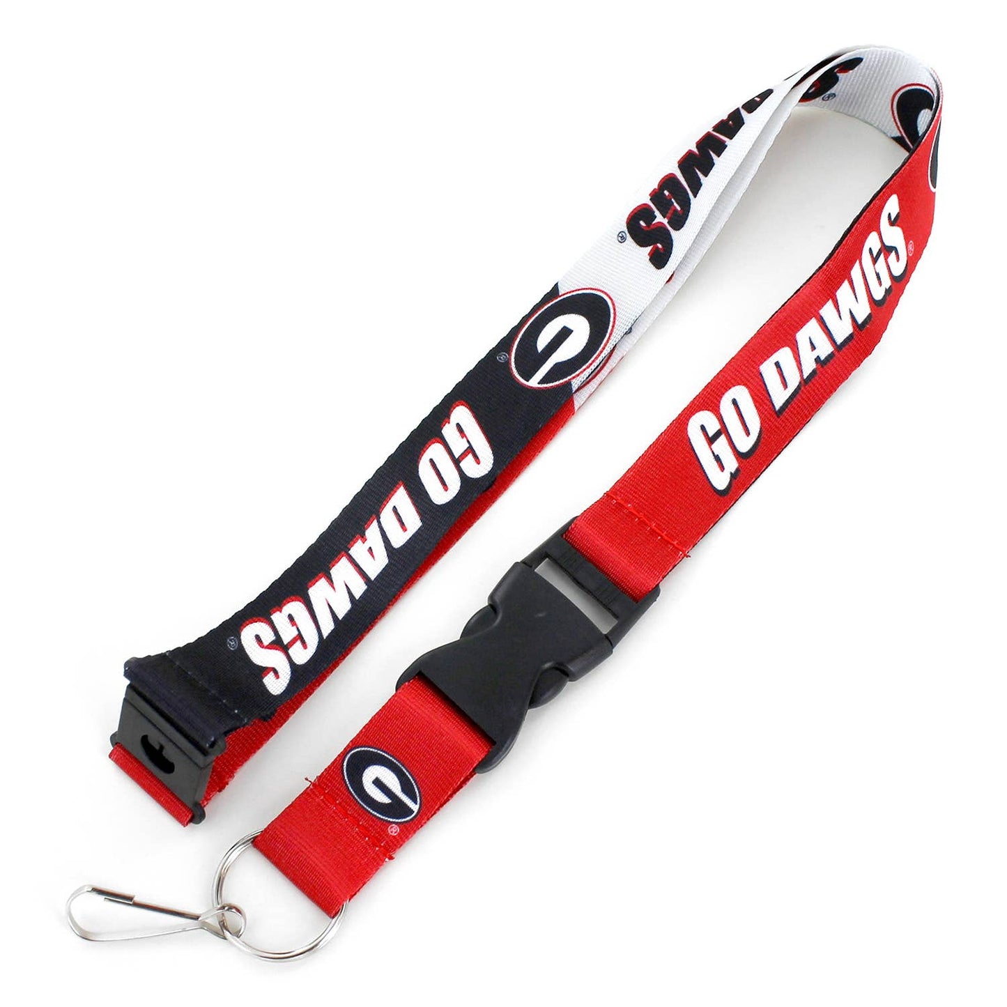 NCAA Georgia Bulldogs Slogan Lanyard