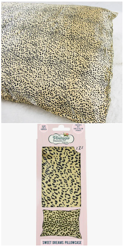 Sweet Dreams Satin Pillowcase Jaguar Print