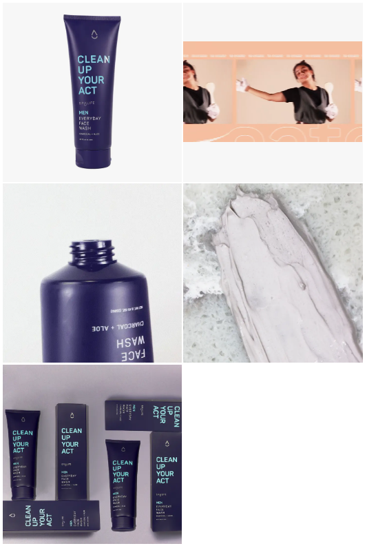 Men's "Clean Up Your Act" Everyday Facial Wash (8.82 oz)