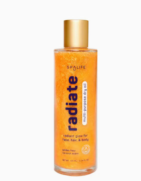 Multi-Purpose Dry Oil, For Face Hair & Body - Coconut Scent