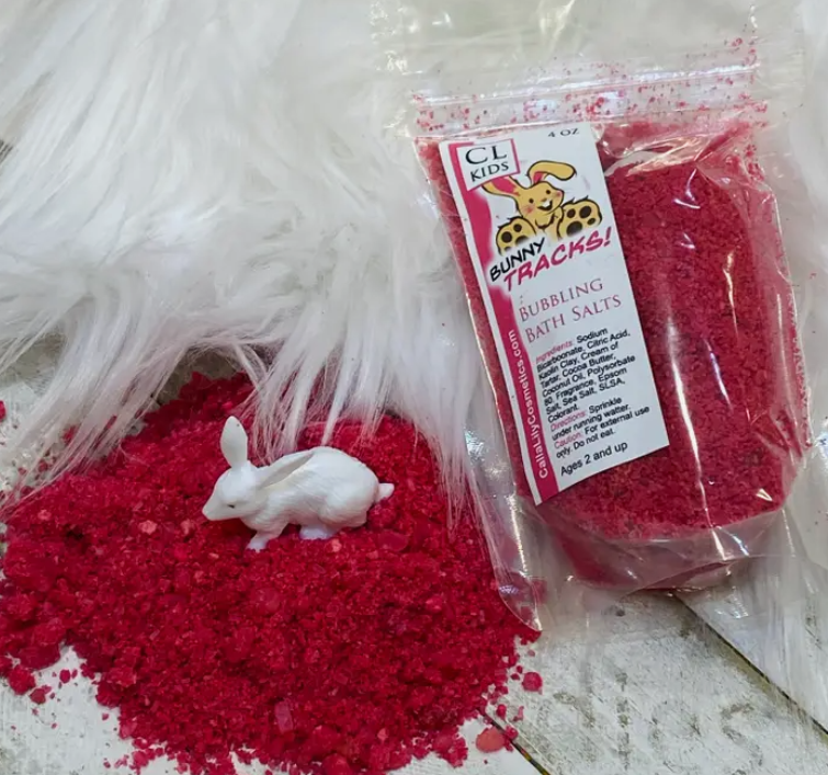 Bunny Tracks Bubbling Bath Salts