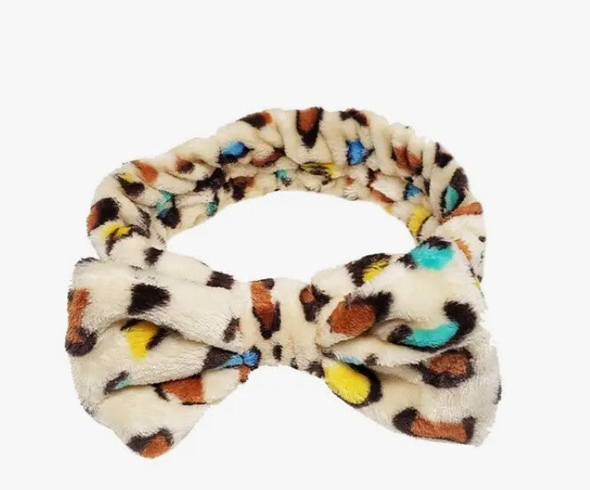 Leopard Spa Head Wrap