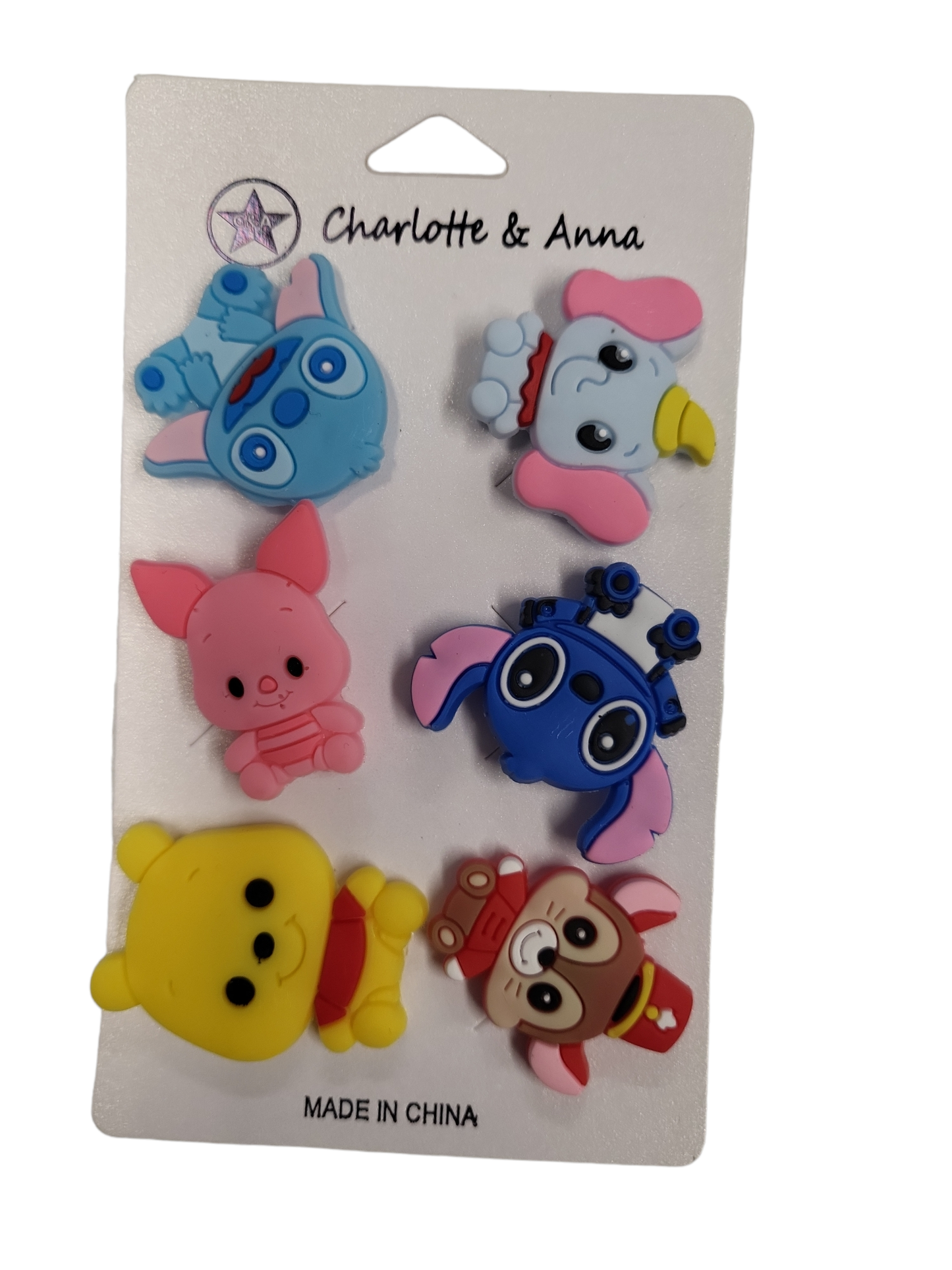 Winnie Friends Car Charms Set