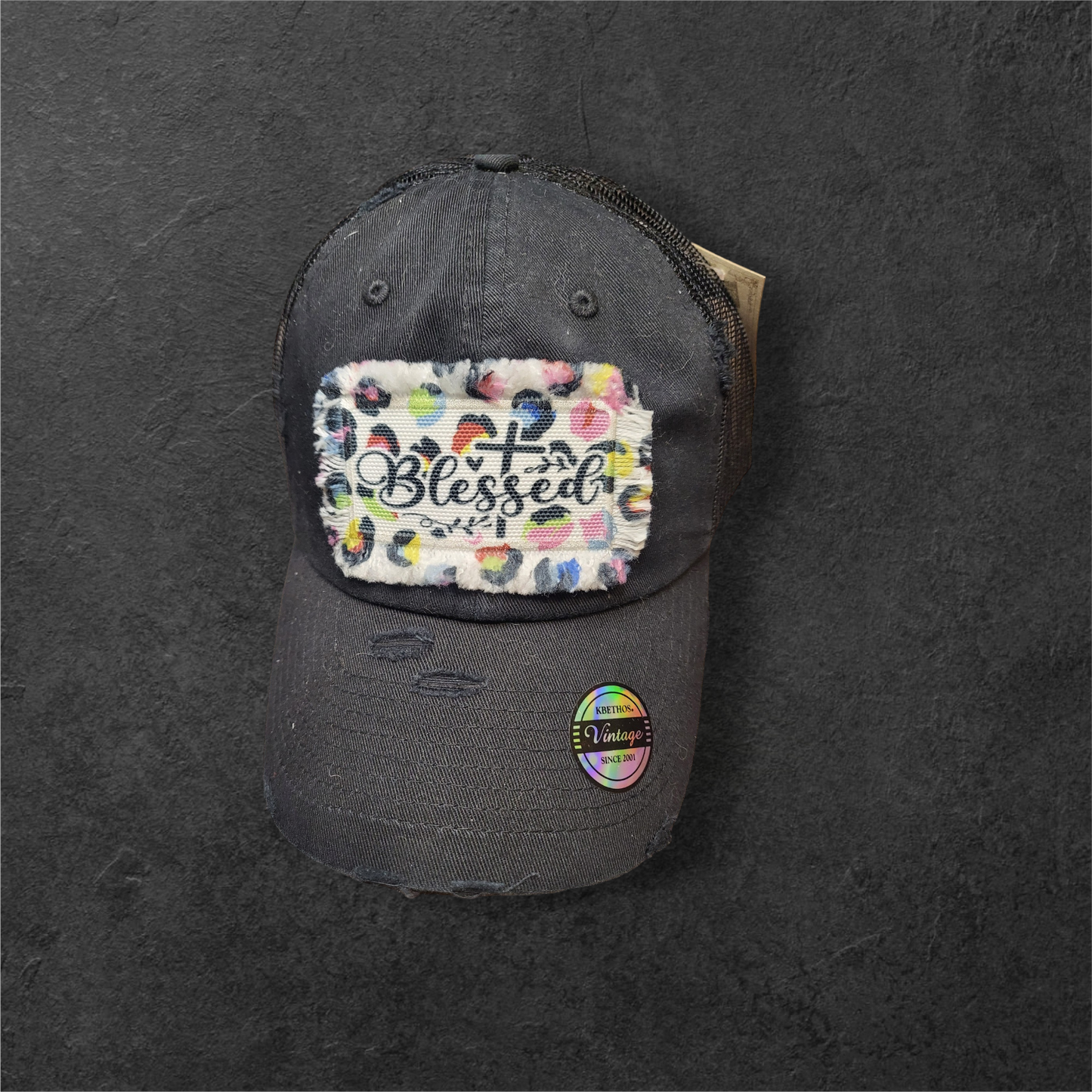 Blessed Patch Vintage Ball Cap