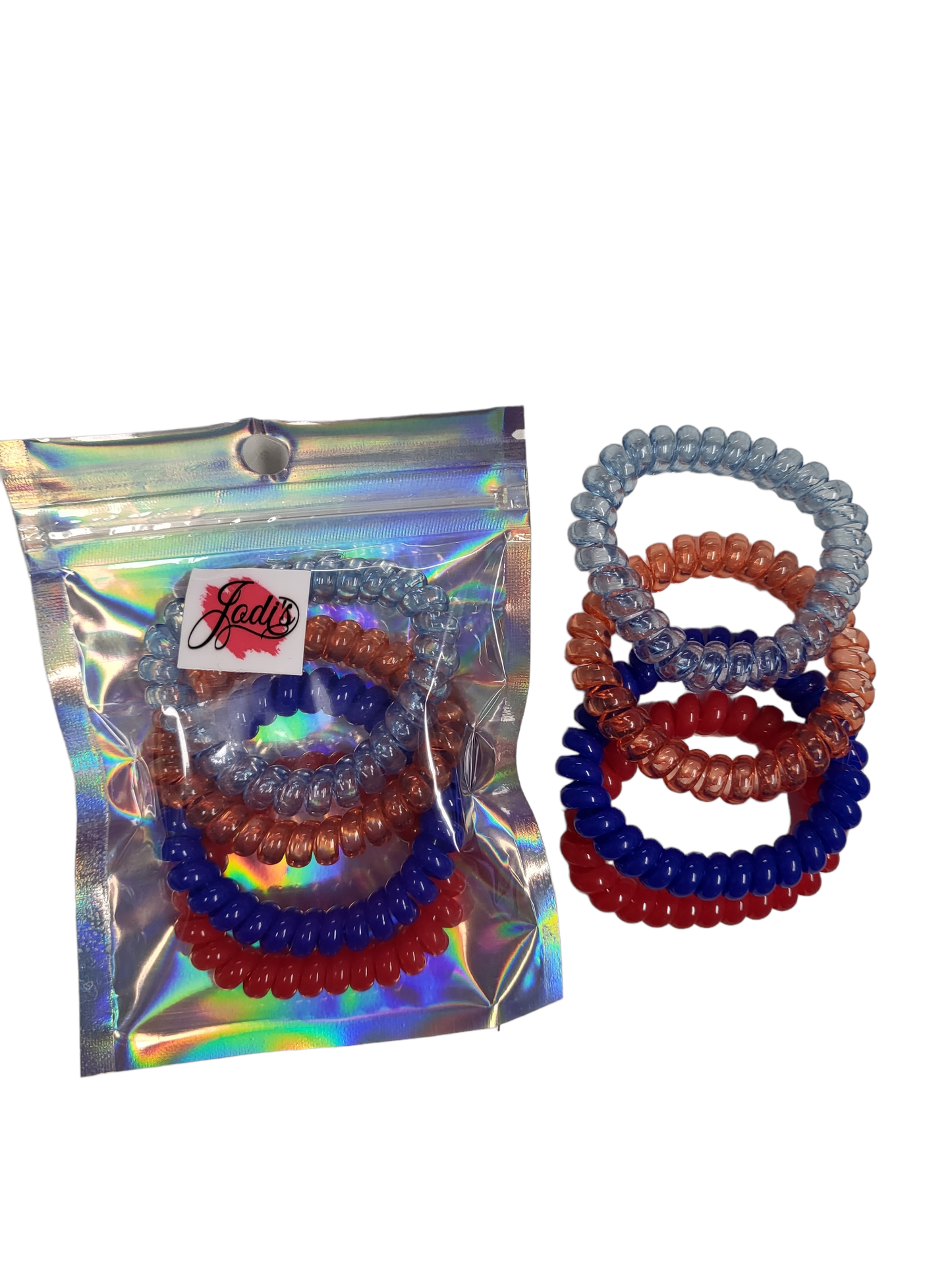 Set of 4 Patriotic Hair Cords