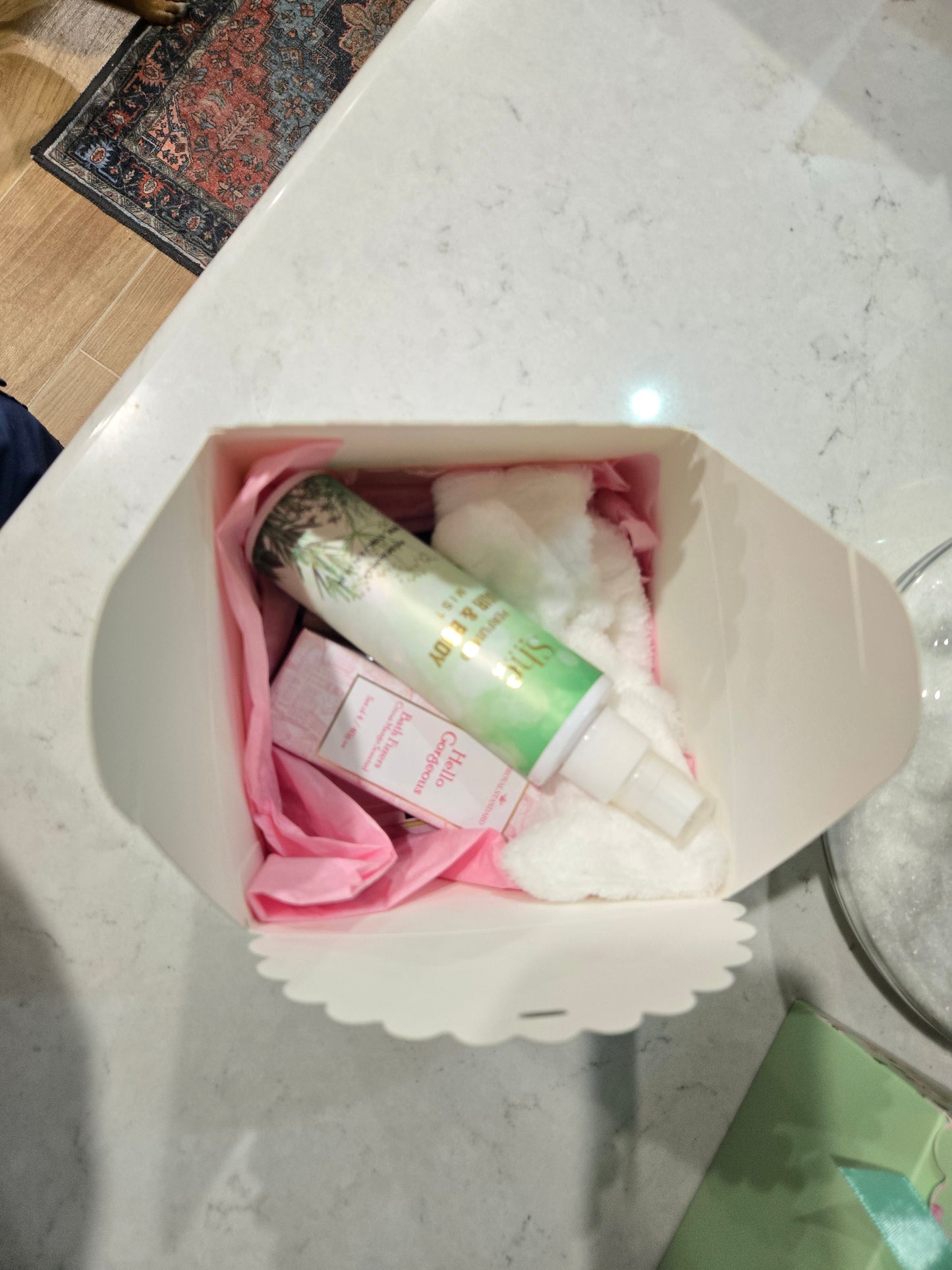 Mini Spa Day Gift Set in Green