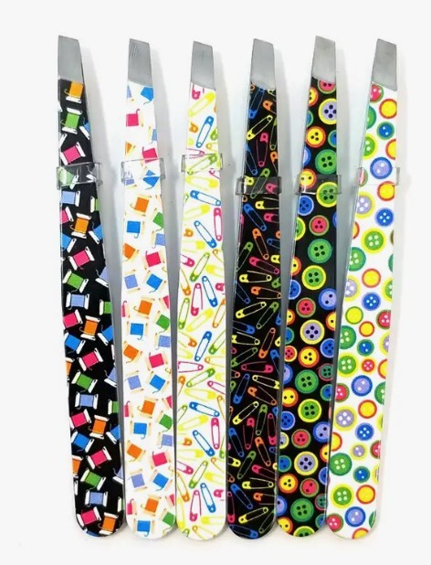 Themed Slanted Tip Tweezers