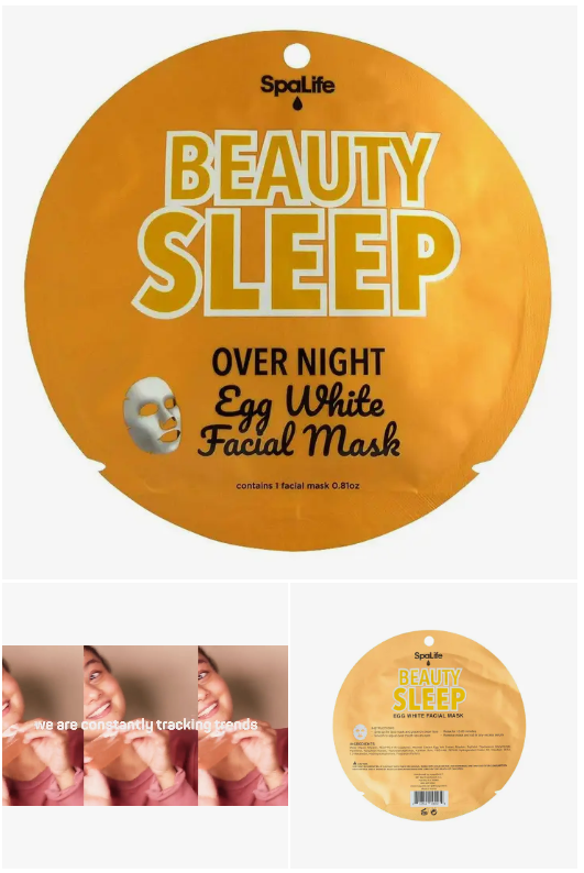 Beauty Sleep Overnight Egg White Facial Mask