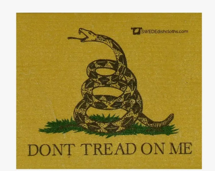 Swedish Dishcloth Don't Tread On Me