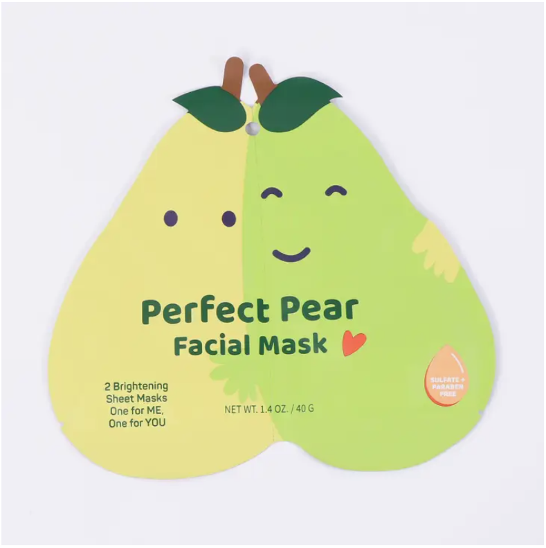 Perfect Pear Facial Sheet Mask (2 in 1)