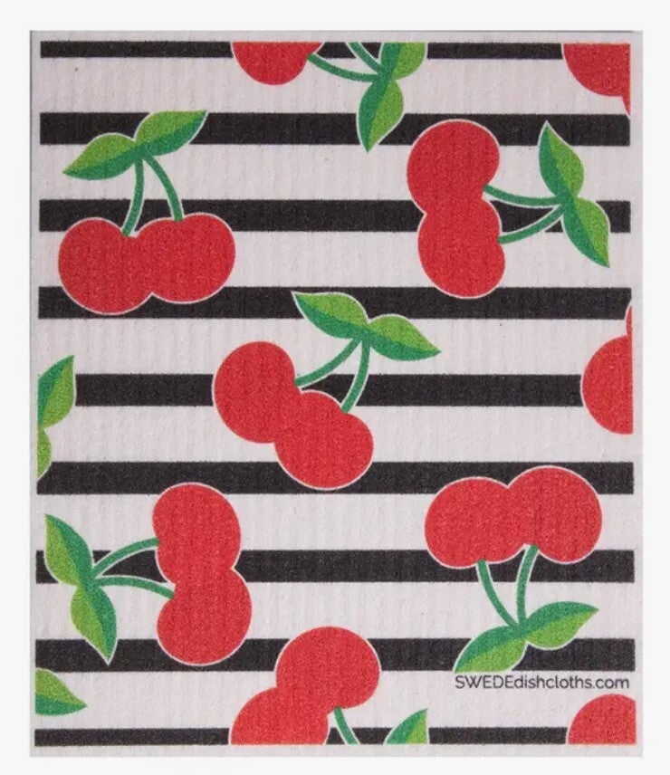 Swedish Dishcloth Cherries