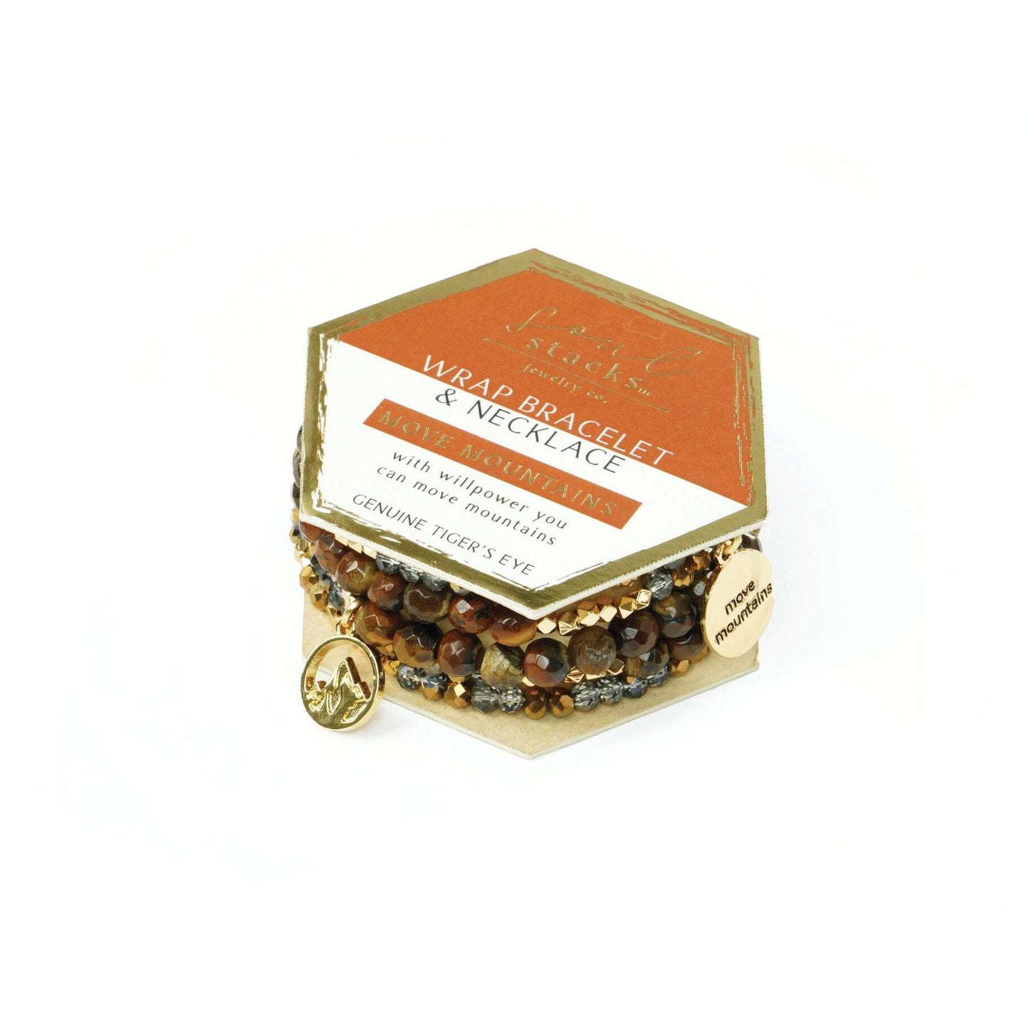 SS Wrap Bracelet & Necklace - Move Mountains