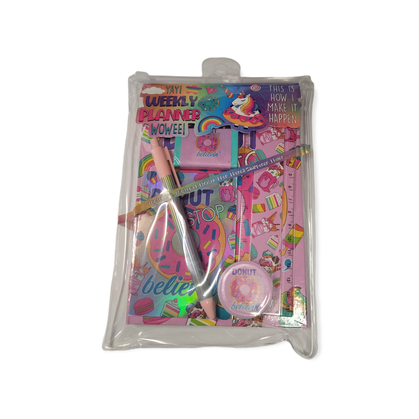 Yummy! Donut& Desserts Theme Weekly Planner