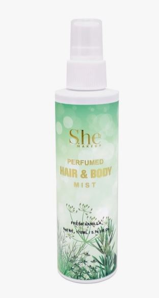 Perfumed Hair & Body Mist Vanilla